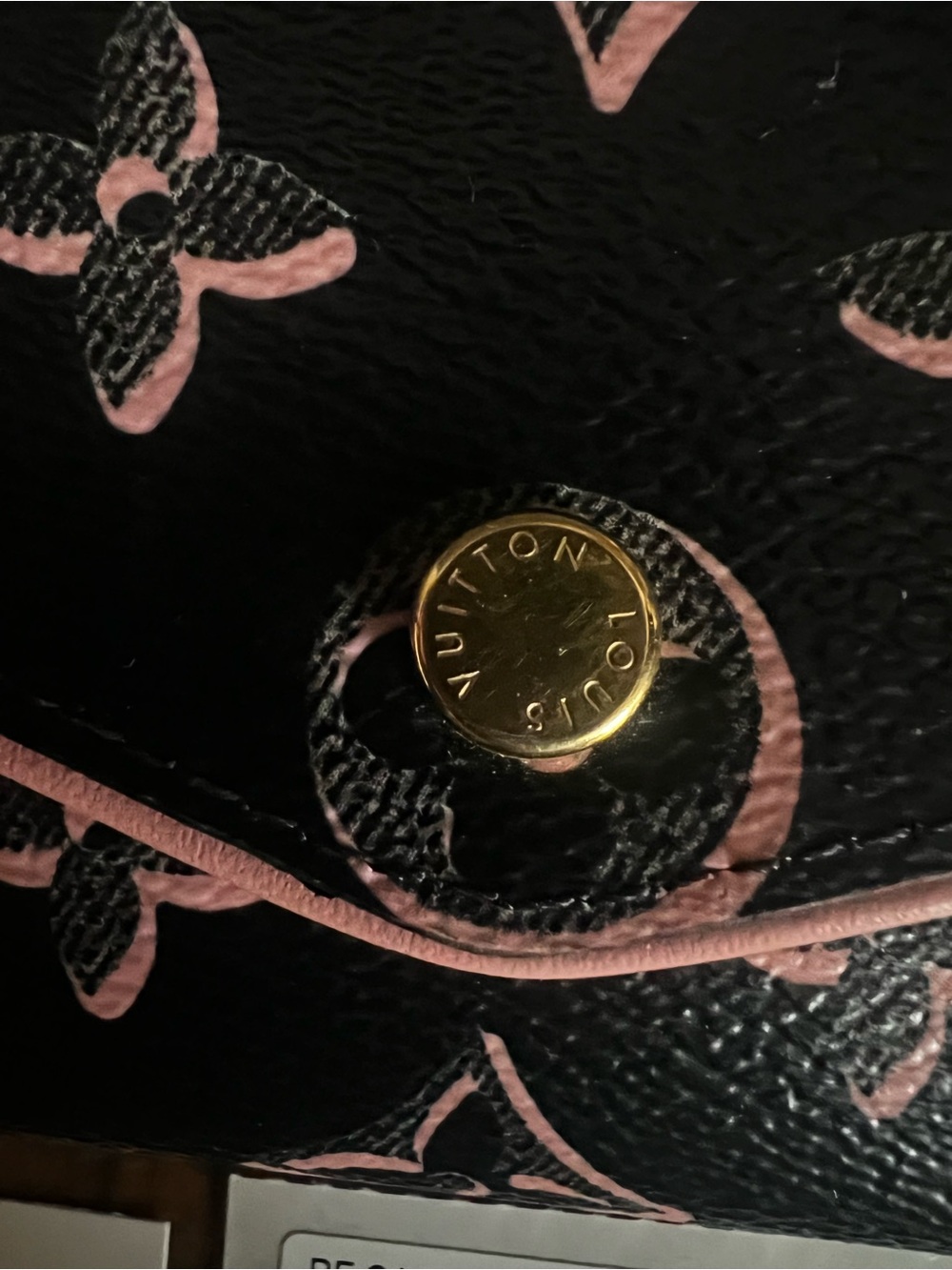 Louis Vuitton Fall For You Sarah Long Wallet M81477 Black Pink - Picture 3 of 4